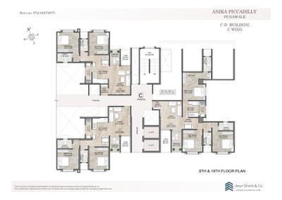 Project Image of 766.29 - 867.27 Sq.ft 2 BHK Apartment for buy in Anika Piccadilly