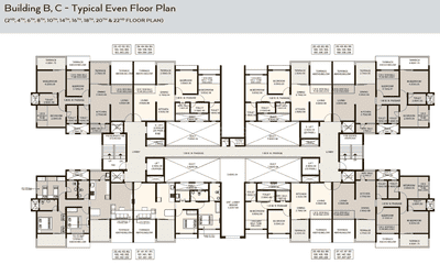 Project Image of 1250 Sq.ft 3 BHK Apartment / Flat for sale in Marunji for Rs. 13500000