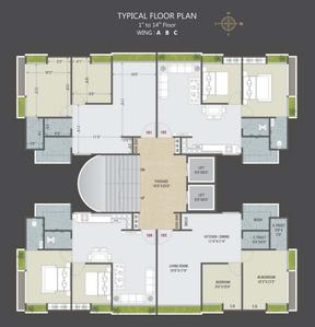 Project Image of 0.0 - 591.48 Sq.ft 2 BHK Apartment for buy in Anokhi Pahel Mithila Heights
