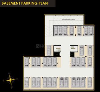 Project Image of 1600.0 - 1740.0 Sq.ft 3 BHK Apartment for buy in Nisith Oak Serenity