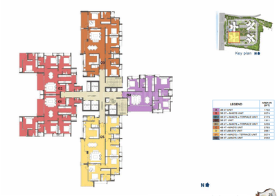 Project Image of 1750.0 - 2861.0 Sq.ft 3 BHK Apartment for buy in Prestige Ocean Pearl