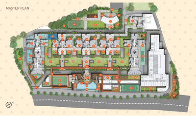 Project Image of 1038.07 - 1151.2 Sq.ft 3 BHK Apartment for buy in Paradise Sai World Dreams Phase 3 Tower No 4 Spring