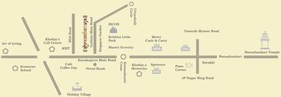 PNR Shreeniketana Location Plan 1