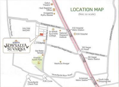Sanvi Kowsalya Suvarna Location Plan 1