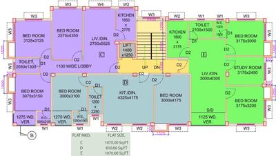 Project Image of 535.0 - 1070.0 Sq.ft 1 BHK Apartment for buy in Vriddhi Magica Residency