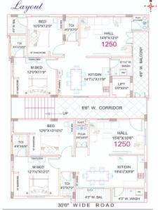 Project Image of 0.0 - 1250.0 Sq.ft 2 BHK Apartment for buy in Vaarahi Siri Sampadha