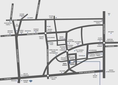 Project Image of 0.0 - 628.72 Sq.ft 2 BHK Apartment for buy in Vallabhbhai Patel Kiran Rivera 1