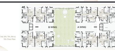 Project Image of 819.0 - 1355.0 Sq.ft 2 BHK Apartment for buy in Shrinath Antarang