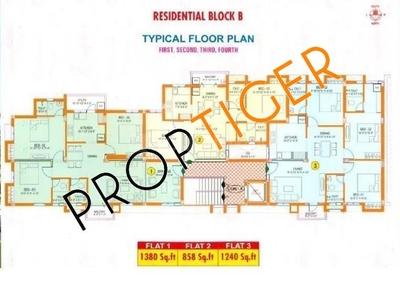 Project Image of 858.0 - 1380.0 Sq.ft 2 BHK Apartment for buy in Selvaganesh Lake View Manor