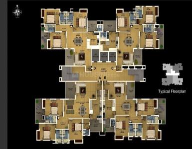 Project Image of 2298.0 - 2571.0 Sq.ft 3 BHK Apartment for buy in Noel Ecotat