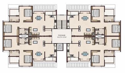 Project Image of 850.0 - 1150.0 Sq.ft 2 BHK Apartment for buy in Nand Residency