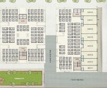 Project Image of 675.0 - 936.0 Sq.ft 1 BHK Apartment for buy in Sun Radhe Heights