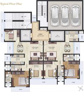 Project Image of 675.0 - 780.0 Sq.ft 2 BHK Apartment for buy in GHP Vaishakh