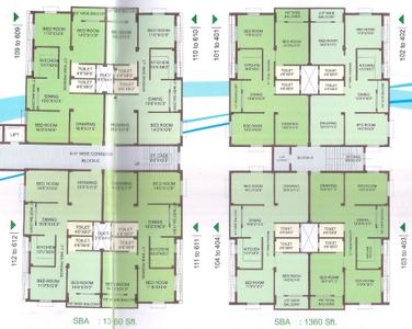 Project Image of 1030 Sq.ft 3 BHK Apartment / Flat for sale in Pamsara for Rs. 7500000