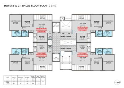 Project Image of 753.0 - 1053.0 Sq.ft 2 BHK Apartment for buy in Navyam