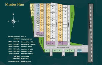 Project Image of 800.3 - 1999.61 Sq.ft Residential Plot Plot for buy in Harshit Platinum Green