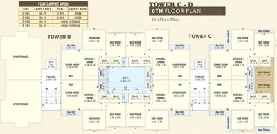 Project Image of 386.0 - 689.0 Sq.ft 1 BHK Apartment for buy in Shiv Castle Pearl