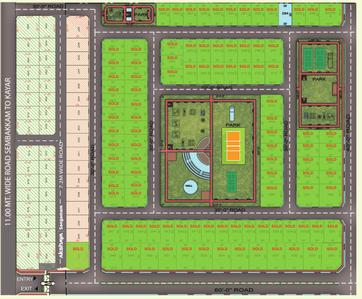 Project Image of 1502.0 - 2515.0 Sq.ft Residential Plot Plot for buy in Akshaya Sangamam