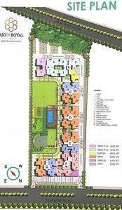 Project Image of 1745 Sq.ft 3 BHK Apartment / Flat for sale in Noida Extension for Rs. 17450000