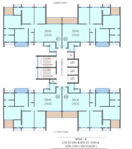 Project Image of 980 Sq.ft 2 BHK Apartment / Flat for sale in Nerul for Rs. 29000000