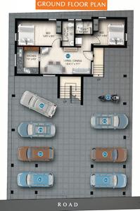 Project Image of 528.0 - 775.0 Sq.ft 1 BHK Apartment for buy in Daksha