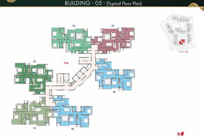 Project Image of 659.0 - 2513.0 Sq.ft 1 BHK Apartment for buy in Evergreen Prestige Raintree Park