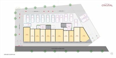 Project Image of 1644.0 - 1654.0 Sq.ft 3 BHK Apartment for buy in Shreeji Crystal