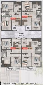 Project Image of 374.0 - 614.0 Sq.ft 1 BHK Apartment for buy in Crest Vietta