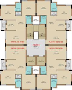 Project Image of 540.46 - 547.78 Sq.ft 2 BHK Apartment for buy in Crystal Orion Park