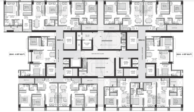 Project Image of 376.0 - 858.0 Sq.ft 1 BHK Apartment for buy in Transcon Triumph Tower 3