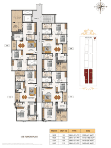 Project Image of 967.0 - 1413.0 Sq.ft 2 BHK Apartment for buy in DAC Luxe
