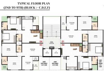 Project Image of 343.8 - 569.73 Sq.ft 1 BHK Apartment for buy in Rudra Riyal Residency
