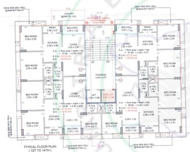 Project Image of 620.0 - 752.29 Sq.ft 2 BHK Apartment for buy in Siddheshwar Bhagvat Glory