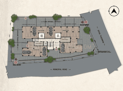 Project Image of 531.74 - 693.3 Sq.ft 2 BHK Apartment for buy in Rajwada Boulevard