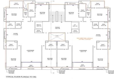 Project Image of 1788.53 - 2103.7 Sq.ft 3 BHK Apartment for buy in Globcon Oasis