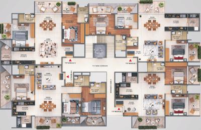 Project Image of 1356.0 - 1944.19 Sq.ft 2 BHK Apartment for buy in Premier Slice Of Heaven
