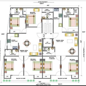 Project Image of 320.0 - 1150.0 Sq.ft 1 BHK Builder Floor for buy in Shiv Goodluck Floor