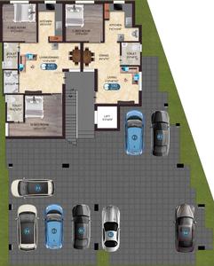 Project Image of 840.0 - 980.0 Sq.ft 2 BHK Apartment for buy in The Nest Fame