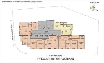 Project Image of 1100 Sq.ft 2 BHK Apartment / Flat for sale in Juinagar for Rs. 17000000