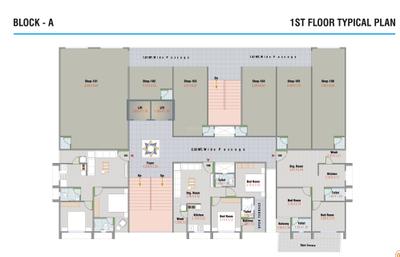 Project Image of 1017 Sq.ft 2 BHK Apartment / Flat for sale in Vatva for Rs. 3500000