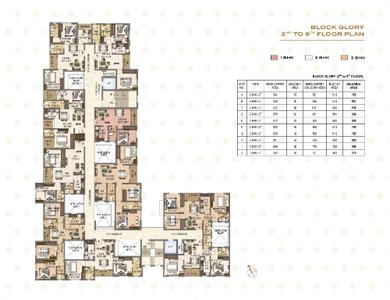 Project Image of 765.0 - 2395.0 Sq.ft 2 BHK Apartment for buy in Surya Aspire