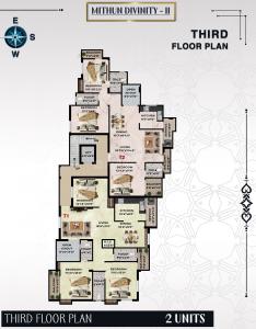 Project Image of 911.0 - 1210.0 Sq.ft 2 BHK Apartment for buy in Mithun Divinity