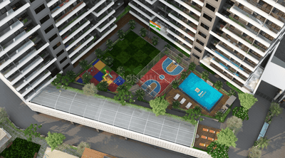 Project Image of 365.43 - 591.0 Sq.ft 1 BHK Apartment for buy in Thanekar Palacio
