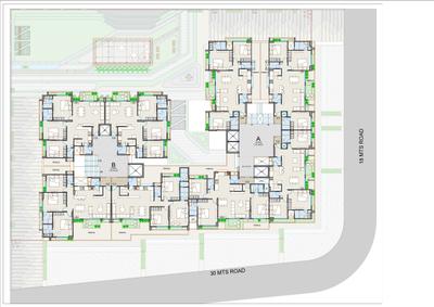 Project Image of 1595 Sq.ft 3 BHK Apartment / Flat for sale in Kudasan for Rs. 12090000
