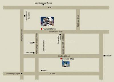Project Image of 1550.0 - 1696.0 Sq.ft 3 BHK Apartment for buy in Poomalai Dhanyaa