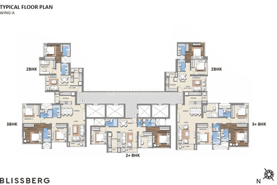 Project Image of 594.0 - 1952.0 Sq.ft 2 BHK Apartment for buy in Sheth Montana