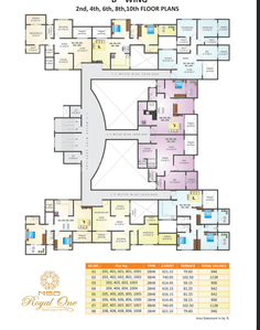 Project Image of 908.0 - 1138.0 Sq.ft 2 BHK Apartment for buy in NSG Royal One