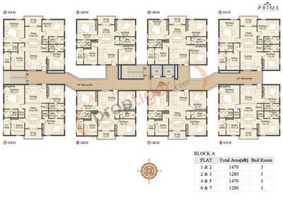 Project Image of 1140 Sq.ft 2 BHK Apartment / Flat for sale in Hyder Nagar for Rs. 9000000