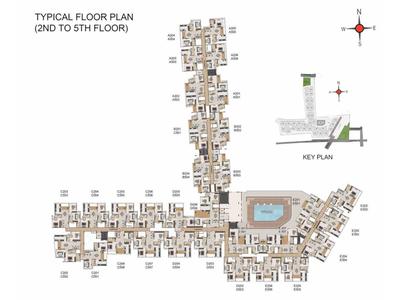 Project Image of 1307.0 - 2581.0 Sq.ft 2 BHK Apartment for buy in Casagrand Medora