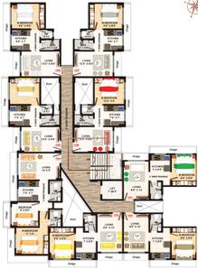 Project Image of 755 Sq.ft 2 BHK Apartment / Flat for sale in Palghar for Rs. 3873000